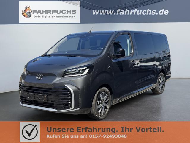 Toyota Proace Verso - 2,0 D-4 L2 8-Sitzer ACC 2ZoKlima Navigation 17 Zoll Alufelgen Parksensoren R&uuml;ckfahrkamera LED Scheinwerfer