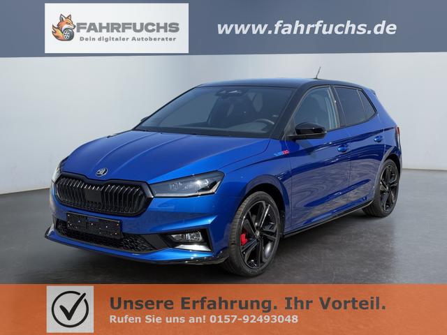 Skoda Fabia - 130 1,5 TSI DSG 2 ZoKlima ACC Navi 2x Einparkhilfe Kessy 18 Zoll beheiztes Lenkrad Sitzheizung Sunset 5J Garantie
