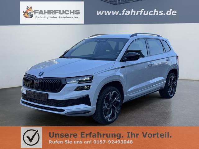 Skoda Karoq - Sportline 2,0 TDI DSG 2ZKlimaautomatik Canton Anh&auml;ngerkupplung Totewinkel Assistent 2 x Einparkhilfe Kamera 19 Zoll Felgen adaptiver Tempomat 5J Garantie