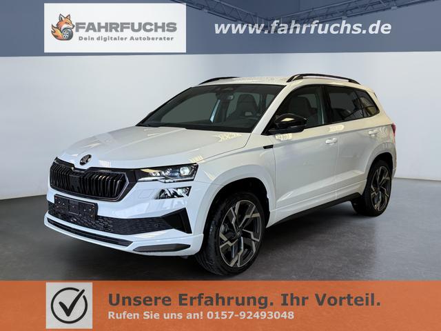 Skoda Karoq - Sportline 2,0 TSI 4x4 DSG 2ZKlimaautomatik Canton Anh&auml;ngerkupplung Totewinkel Assistent 2 x Einparkhilfe Kamera 19 Zoll Felgen adaptiver Tempomat 5J Garantie