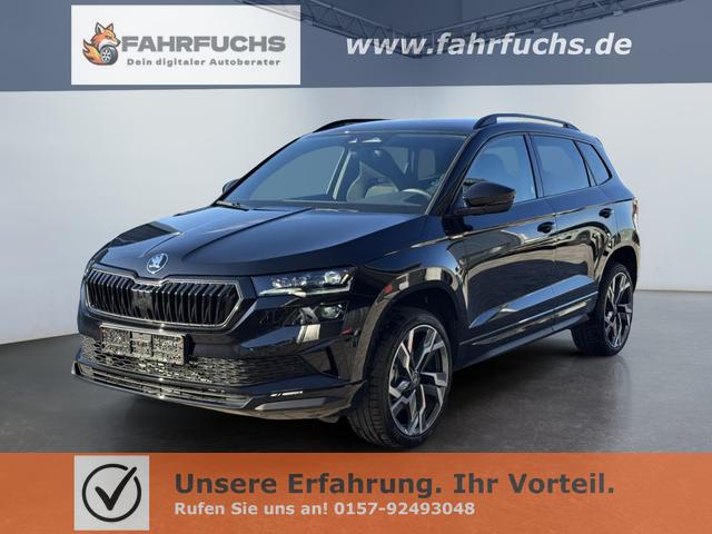 Skoda Karoq - Sportline 2,0 TDI DSG 2ZKlimaautomatik Canton Anh&auml;ngerkupplung Totewinkel Assistent 2 x Einparkhilfe Kamera 19 Zoll Felgen adaptiver Tempomat 5J Garantie