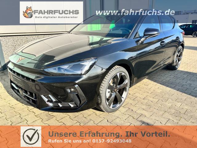 Cupra Leon - Basis 1.5 TSI 150PS 6-Gang, 5 Jahre Garantie, SCHWARZ-METALLIC, AHK SCHWENKBAR, MATRIX-LED, EDGE-PAKET, WINTER-PAKET, 18" Alufelgen, Voll-LED-Scheinwerfer, 3Z-Climatronic, ACC/Tempomat, Digitales Cockpit, Full Link, Parksensoren v/h, Privacy-Glas, M-Lederlenkra
