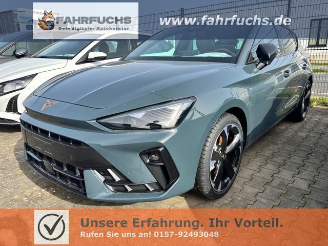 Cupra Leon - Basis 1.5 TSI 150PS 6-Gang, 5 Jahre Garantie, AHK SCHWENKBAR, MATRIX-LED, EDGE-PAKET, WINTER-PAKET, 18" Alufelgen, Voll-LED-Scheinwerfer, 3Z-Climatronic, ACC/Tempomat, Digitales Cockpit, Full Link, Parksensoren v/h, Privacy-Glas, M-Lederlenkrad