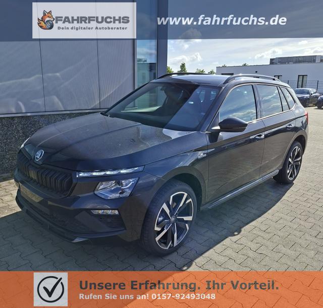 Skoda Kamiq - Monte Carlo 1.5 TSI 150PS DSG, 5J GARANTIE, Schwarz-Perleffekt, 18" ALU, AHK SCHWENKBAR, Panoramadach, Matrix-LED, Parksensoren v/h, Kamera, Tempomat, Virtual Cockpit (8"!!), Kessy, Winter-Paket, Climatronic, Radio 8", SmartLink, NSW, Sport-M-Lederlenkrad beheizt