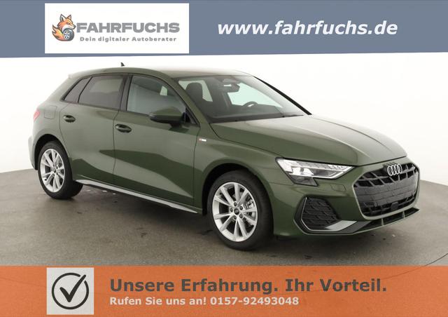 Audi A3 Sportback - TFSI 110 kW S line 35 S-tronic S-LINE, AHK, Matrix, Navi, el. Klappe, Kamera, Winter, 3 J.-Garantie