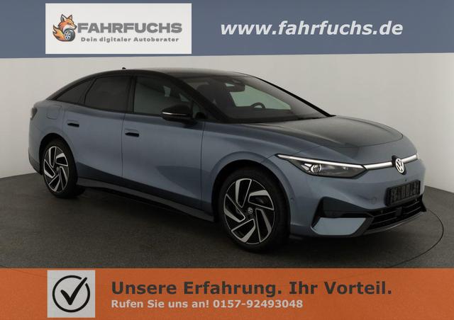 Volkswagen ID.7 - Pro 210 kW Black, HuD, IQ.Light, IQ.Drive, AreaView, Side, Winter, 20-Zoll