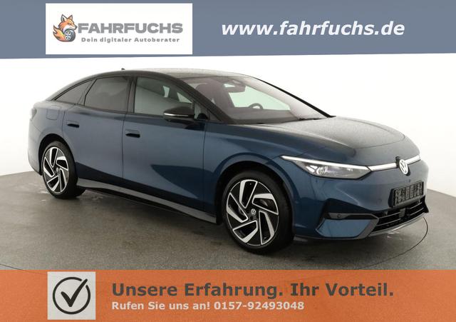 Volkswagen ID.7 - Pro 210 kW Black, HuD, IQ.Light, IQ.Drive, AreaView, Side, Winter, 20-Zoll