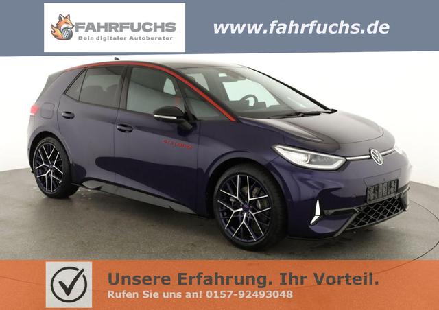 Volkswagen ID.3 - GTX Performance 240 kW Fire+Ice kW, HuD, IQ.Drive, IQ.Light, H&K, W&auml;rmepumpe, 20-Zoll, 4 J.-Garantie