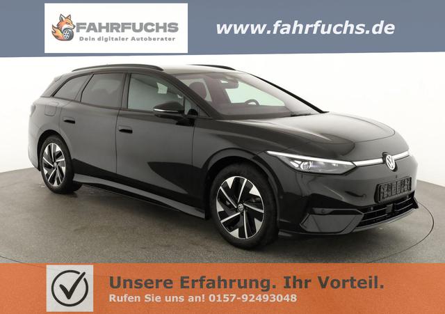 Volkswagen ID.7 - Pro 210 kW Tourer Black, AHK, HuD, IQ.Light, IQ.Drive, AreaView, Side, Winter, 19-Zoll
