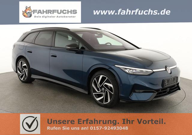Volkswagen ID.7 - Pro 210 kW Tourer Black, AHK, HuD, IQ.Light, IQ.Drive, AreaView, Side, Winter, 20-Zoll