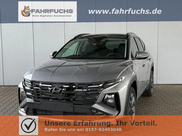 Hyundai TUCSON - E-Motion 1.6 T-GDI 2WD 48V DCT / Panoramadach ACC Sitz + Lenkradheizung LED Navi PDC V&H Kamera Alu 18"