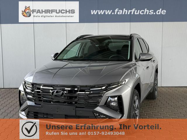 Hyundai TUCSON - E-Motion 1.6 T-GDI 2WD 48V DCT / Panoramadach ACC Sitz + Lenkradheizung LED Navi PDC V&H Kamera Alu 18"