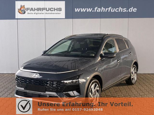 Hyundai BAYON - Premium Sky 1.0 T-GDI 100 PS 48V 7DCT / Keyless ACC Soundsystem BOSE Sitz + Lenkradheizung LED Navi PDC V&H Kamera Totwinkel Alu 16"
