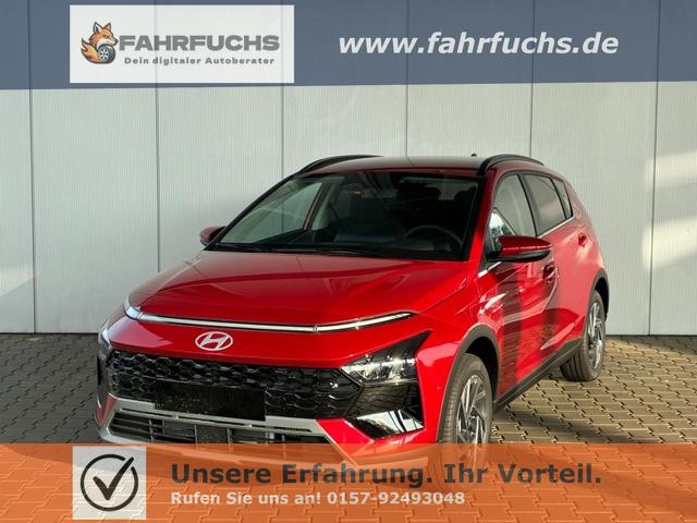 Hyundai BAYON - Premium 1.0 T-GDI 100 PS 48V 7DCT / Keyless ACC Soundsystem BOSE Sitz + Lenkradheizung LED Navi PDC V&H Kamera Totwinkel Alu 16"