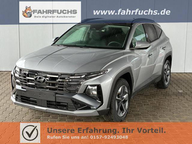 Hyundai TUCSON - E-Motion 1.6 T-GDi 2WD HEV / Panoramadach ACC LED Sitz + Lenkradheizung Navi PDC V&H Kamera Alu 18"