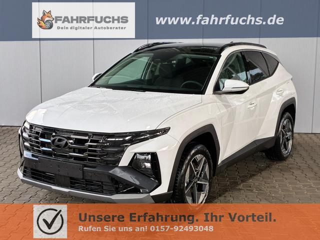 Hyundai TUCSON - E-Motion 1.6 T-GDi 2WD HEV / Panoramadach ACC LED Sitz + Lenkradheizung Navi PDC V&H Kamera Alu 18"