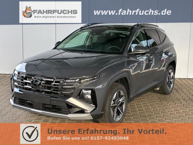 Hyundai TUCSON - E-Motion 1.6 T-GDi 2WD HEV / Panoramadach ACC LED Sitz + Lenkradheizung Navi PDC V&H Kamera Alu 18"
