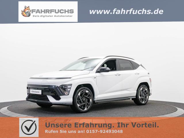 Hyundai KONA Elektro - N-Line 64,8 kWh / Bose ACC PDC V&H + Kamera Keyless Sitz Lenkradheiz. LED Alu 19"
