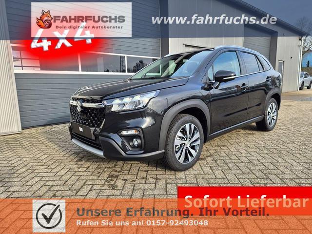 Suzuki S-Cross - Comfort+ 110PS MHEV 4x4 ALLGRIP 1.4 Boosterjet Teilleder Navi Klimaautomatik Sitzheizung ACC PDC v+h 4x Kamera Suzuki-Radio Apple CarPlay Android Auto Touchscreen 2xKeyless 17-LM