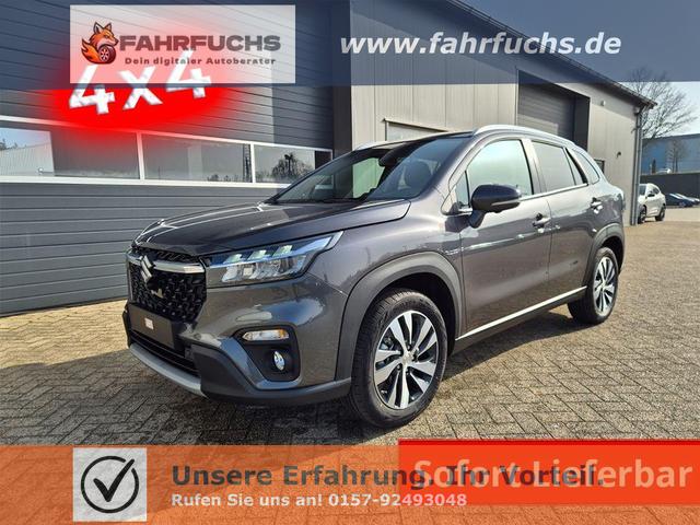 Suzuki S-Cross - Comfort+ 110PS MHEV 4x4 ALLGRIP 1.4 Boosterjet Teilleder Navi Klimaautomatik Sitzheizung ACC PDC v+h 4x Kamera Suzuki-Radio Apple CarPlay Android Auto Touchscreen 2xKeyless 17-LM