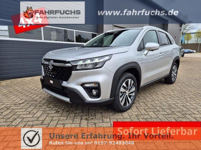 Suzuki S-Cross - Comfort+ 110PS MHEV 4x4 ALLGRIP 1.4 Boosterjet Teilleder Navi Klimaautomatik Sitzheizung ACC PDC v+h 4x Kamera Suzuki-Radio Apple CarPlay Android Auto Touchscreen 2xKeyless 17-LM