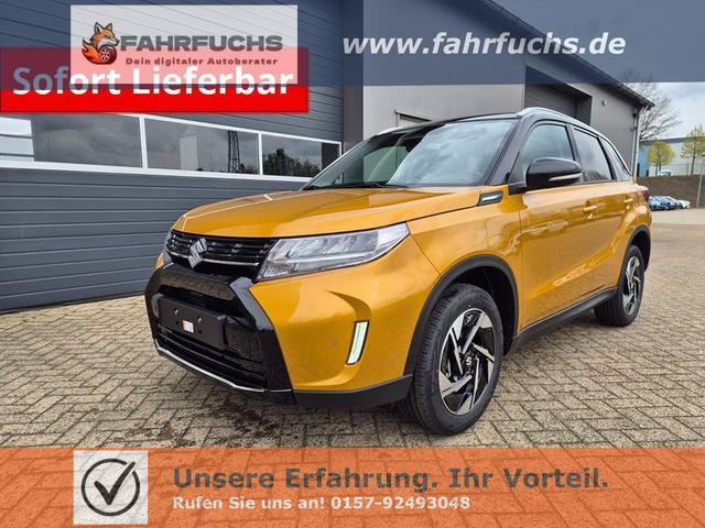 Suzuki Vitara - Comfort+ 110PS Automatik MHEV 1.4 Boosterjet Teilleder Navi Klimaautomatik Sitzheizung ACC PDC v+h R&uuml;ckf.Kamera Suzuki-Radio Apple CarPlay Android Auto Touchscreen 2xKeyless 17-LM