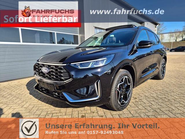 Ford Kuga - ST-Line X 243PS PHEV Automatik Matrix-LED schwenkb. AHK elektr. PanoDach Sitzheizung v+h Lenkradheizung Frontscheibe beheizb. Navi SYNC4 Apple CarPlay Android Auto Touchscreen PDC 4xKamera 2xKeyless B+O Sound 19"LM vollelektr. Reichweite 65KM