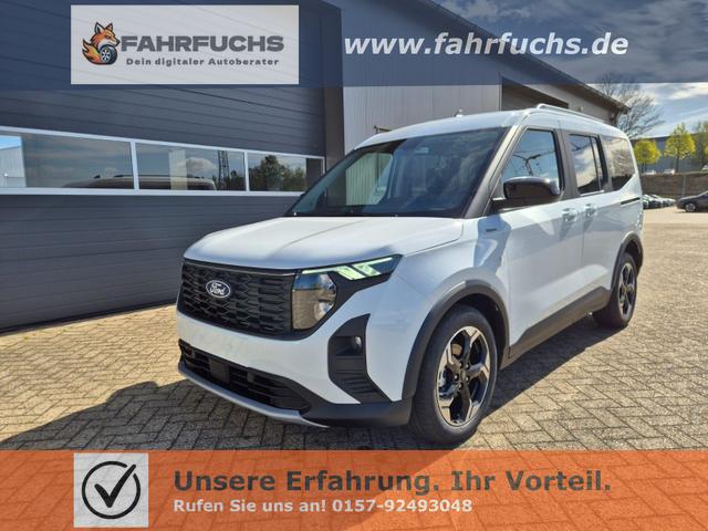 Ford Tourneo Courier - 1.0 EcoBoost 125PS Active Teil-Leder Sitzheizung Lenkradheizung Klimaautomatik PDC v+h R&uuml;ckf.-Kamera ACC TWA Frontscheibe beheizb. Ford-Navi SYNC4 Apple CarPlay + Android Auto