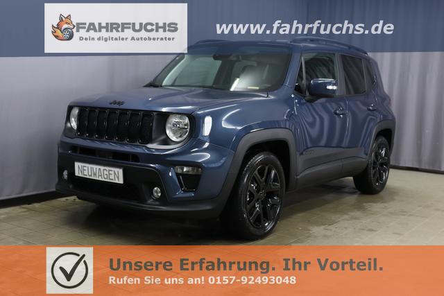 Jeep Renegade - Limited 1.5 T4 DCT7 e-Hybrid 96kW, Design-Paket Black, Leder-Paket, Funktions-Paket, Winter-Paket, 8.4"-Navigationssystem, R&uuml;ckfahrkamera, Nebelscheinwerfer, 18"-Leichtmetallfelgen, uvm.