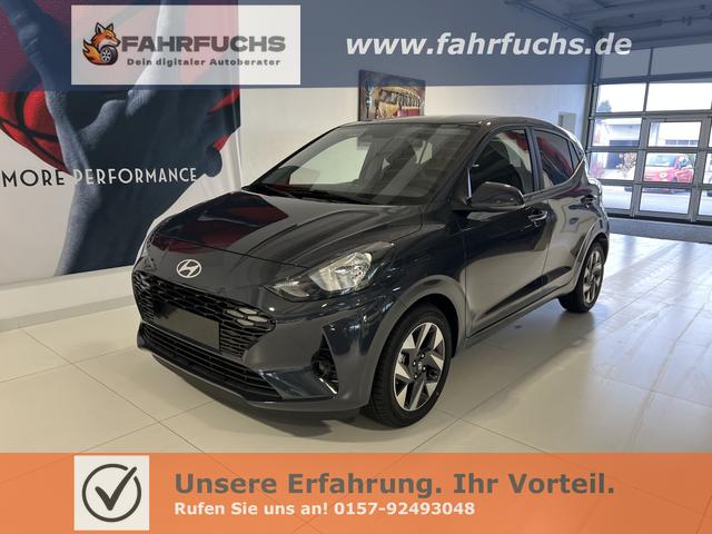 Hyundai i10 - GO+ 1.2 MT 58 kW (79 PS) Klimaautomatik, Navigationssystem, Apple CarPlay & Android Auto, Sitzheizung, Lenkradheizung, Einparkhilfe hinten, R&uuml;ckfahrkamera, Privacy Glass, 15" Leichtmetallfelgen, uvm.