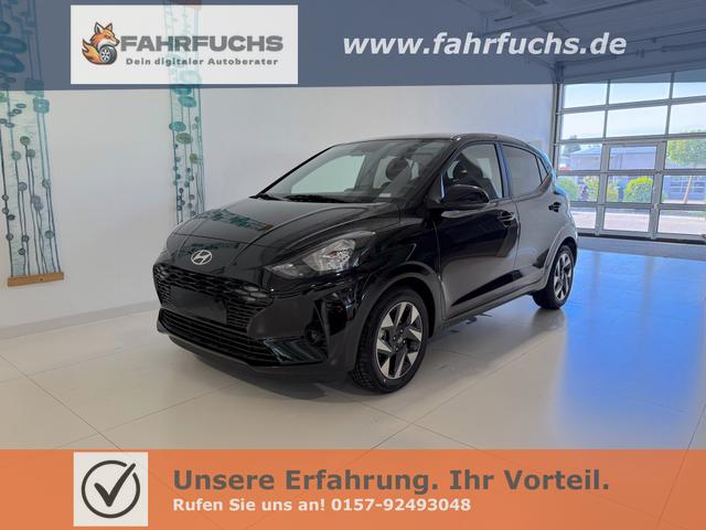 Hyundai i10 - GO+ 1.2 MT 58 kW (79 PS) Klimaautomatik, Navigationssystem, Apple CarPlay & Android Auto, Sitzheizung, Lenkradheizung, Einparkhilfe hinten, R&uuml;ckfahrkamera, Privacy Glass, 15" Leichtmetallfelgen, uvm.