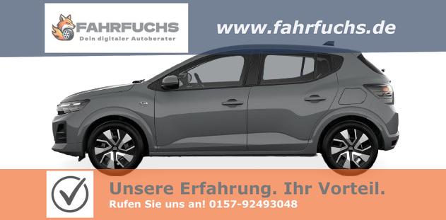 Dacia Sandero - Essential 15-Zoll-Stahlfelgen PDC h M&uuml;digkeitserkennung