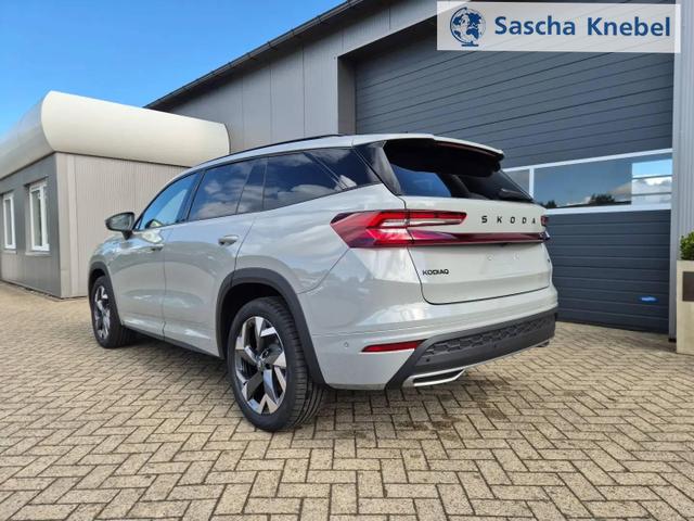 Kodiaq Sportline 1.5 TSI 204PS PHEV DSG schwenkb. AHK elektr. PanoDach HUD Alcantara PDC v+h 360&deg;Kamera CANTON Sound Klimaautomatik Sitzheizung Lenkradheizung Navi Apple CarPlay Android Auto 2xKeyless 19"LM vollelektr. Reichweite 116KM 