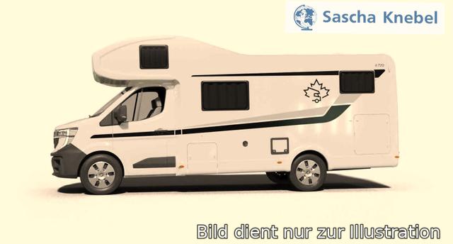 Alkoven A720 Eco-Modus Dachluke Dinette 