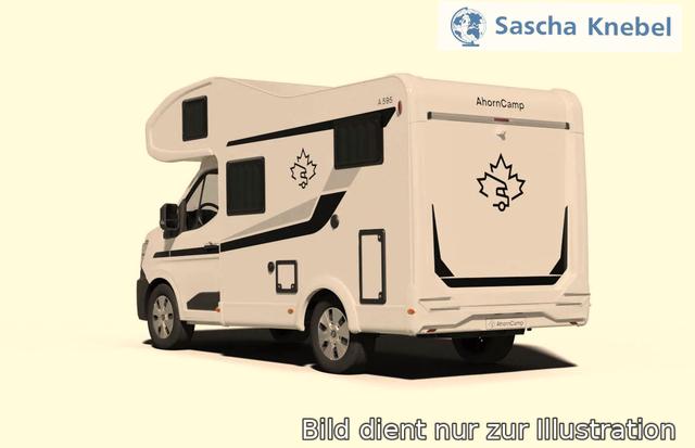 Alkoven A595 Eco-Modus Dachluke Dinette 