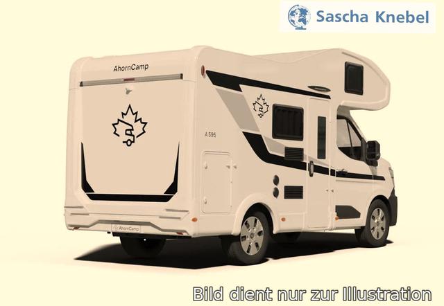 Alkoven A595 Eco-Modus Dachluke Dinette 