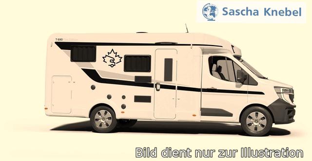 Teilintegriert T690 Bordcomputer Verdunkelung Dachluke 