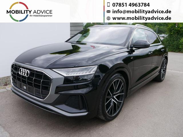 Audi Q8 - S-LINE 50 TDI QUATTRO TIPTRONIC * 22 ZOLL LEDER AHK ADAPTIVE AIR SUSPENSION SPORT NAVI MMI TOUCH
