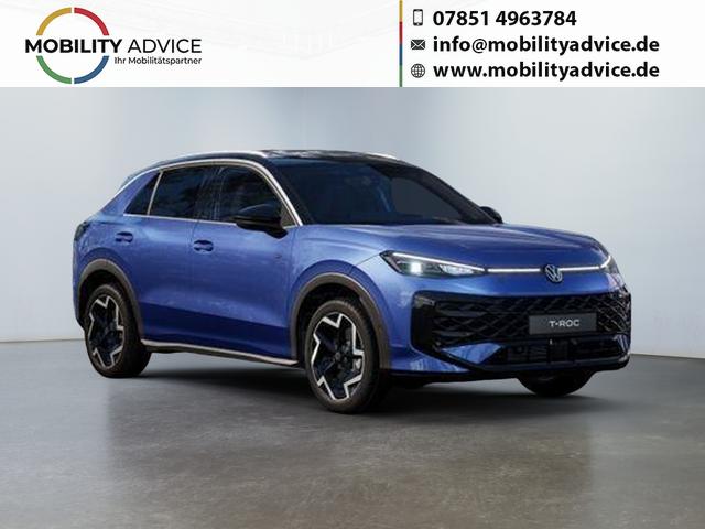 Volkswagen T-Roc - 1,5 eTSI DSG R-Line LED Plus Anh&auml;ngerkupplung Navi Digital Pro Sitzheizung beheiztes Lenkrad 18 Zoll Alu el.Heckklapp