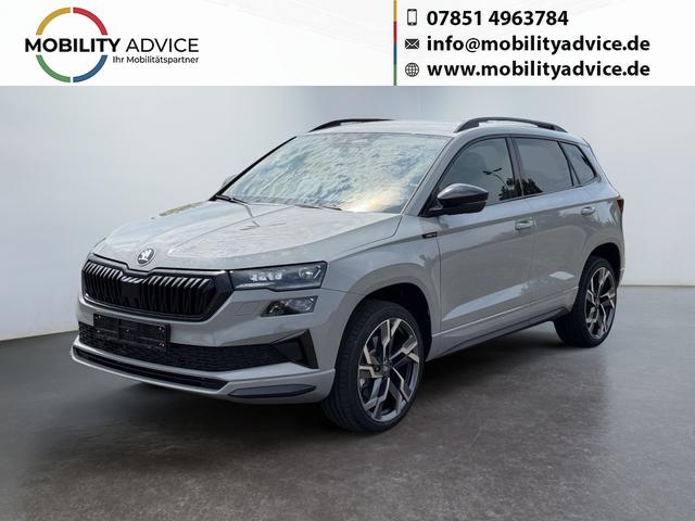 Skoda Karoq - Sportline 1,5 TSI DSG 2ZKlimaautomatik Canton Anh&auml;ngerkupplung Totewinkel Assistent 2 x Einparkhilfe Kamera 19 Zoll Felgen adaptiver Tempomat 5J Garantie