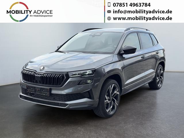 Skoda Karoq - Sportline 2,0 TSI 4x4 DSG 2ZKlimaautomatik Canton Anh&auml;ngerkupplung Totewinkel Assistent 2 x Einparkhilfe Kamera 19 Zoll Felgen adaptiver Tempomat 5J Garantie