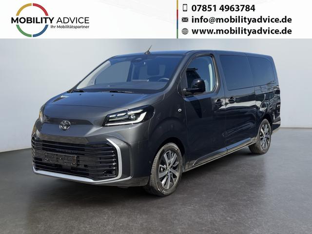 Toyota Proace Verso - 2,0 D-4 L2 8-Sitzer ACC 2ZoKlima Navigation 17 Zoll Alufelgen Parksensoren R&uuml;ckfahrkamera LED Scheinwerfer