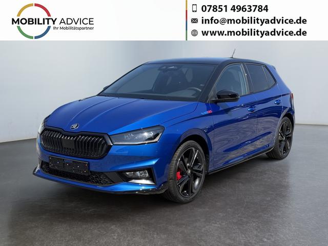 Skoda Fabia - 130 1,5 TSI DSG 2 ZoKlima ACC Navi 2x Einparkhilfe Kessy 18 Zoll beheiztes Lenkrad Sitzheizung Sunset 5J Garantie