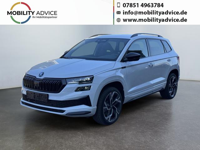 Skoda Karoq - Sportline 2,0 TDI DSG 2ZKlimaautomatik Canton Anh&auml;ngerkupplung Totewinkel Assistent 2 x Einparkhilfe Kamera 19 Zoll Felgen adaptiver Tempomat 5J Garantie