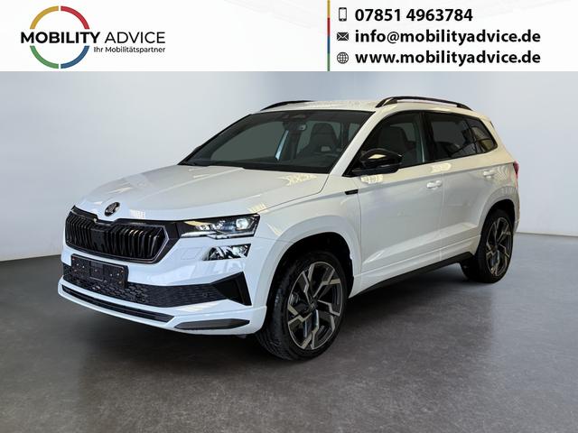 Skoda Karoq - Sportline 2,0 TSI 4x4 DSG 2ZKlimaautomatik Canton Anh&auml;ngerkupplung Totewinkel Assistent 2 x Einparkhilfe Kamera 19 Zoll Felgen adaptiver Tempomat 5J Garantie