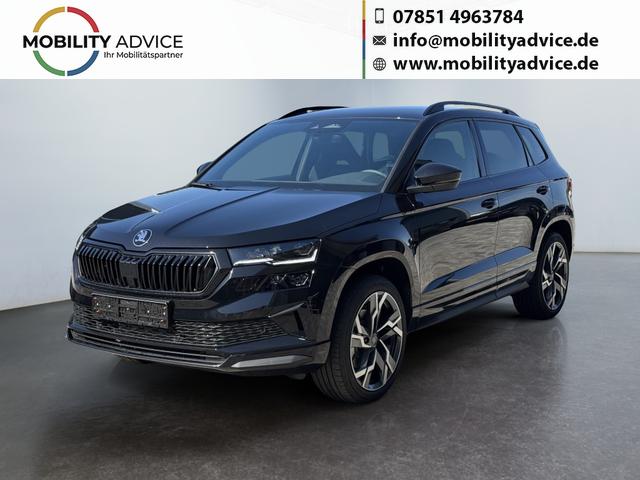 Skoda Karoq - Sportline 2,0 TSI 4x4 DSG 2ZKlimaautomatik Canton Anh&auml;ngerkupplung Totewinkel Assistent 2 x Einparkhilfe Kamera 19 Zoll Felgen adaptiver Tempomat 5J Garantie