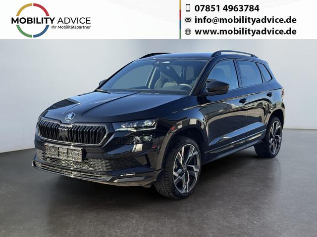 Skoda Karoq - Sportline 2,0 TDI DSG 2ZKlimaautomatik Canton Anh&auml;ngerkupplung Totewinkel Assistent 2 x Einparkhilfe Kamera 19 Zoll Felgen adaptiver Tempomat 5J Garantie