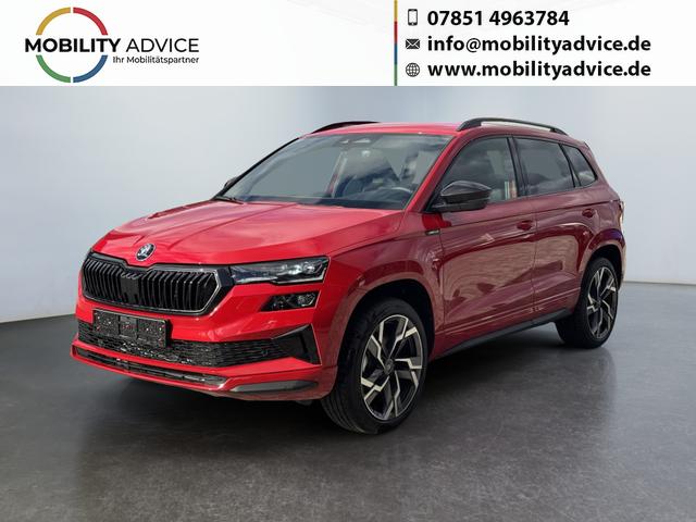 Skoda Karoq - Sportline 2,0 TSI 4x4 DSG 2ZKlimaautomatik Canton Anh&auml;ngerkupplung Totewinkel Assistent 2 x Einparkhilfe Kamera 19 Zoll Felgen adaptiver Tempomat 5J Garantie