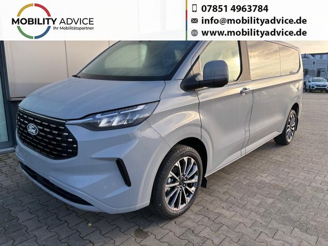 Ford Tourneo Custom - Sport 2.5 Duratec Hybrid (PHEV) 232PS CVT (AUTOMATIK) L2 (LANGER RADSTAND) H1, 5J Garantie, 8 Pl&auml;tze, 17" Alu, Schiebet&uuml;re re+li, Teil-Kunstlederpolster + Sitzheizung, 3-Zonen-Klimautomatik, Alarm, Privacy-Glas, Parksensoren v/h, R&uuml;ckfahrkamera, LED-Scheinwe