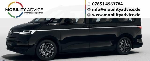 Volkswagen T7 Multivan - Style 1.5 eHybrid (Plug-In-Hybrid) 4x4 (ALLRAD) LANGER &Uuml;BERHANG, 17" Alu, 7-SITZER, Elektr. Schiebet&uuml;ren, IQ LIGHT Matrix, Sitzheizung, Park Assist, PDC vorn/hinten, R&uuml;ckfahrkamera, Alarm, ACC, 3Z-Climatronic, Radio 10"+App-Connect, Digital Cockpit Pro